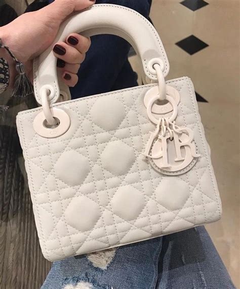 lady dior blanc|lady dior small price.